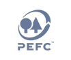 The PEFC logo.