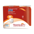 Red, white, and orange All-Through-the-Night ATN Disposable Briefs packaging. 
