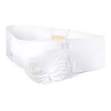 White high-rise underwear
