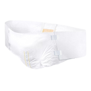 White high-rise underwear