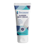 Because Barrier Skin Cream bottle on white background