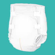 Incontinence tabbed briefs