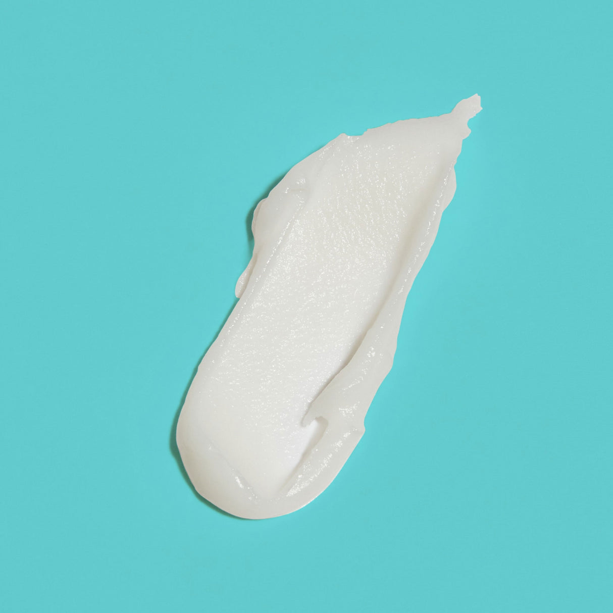 Swipe of white natural relief cream