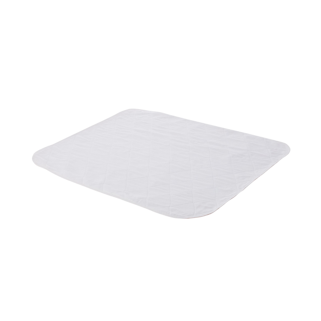 Absorbent quilted looking bed pad