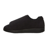 Side of slipper in black