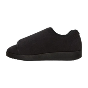 Side of slipper in black