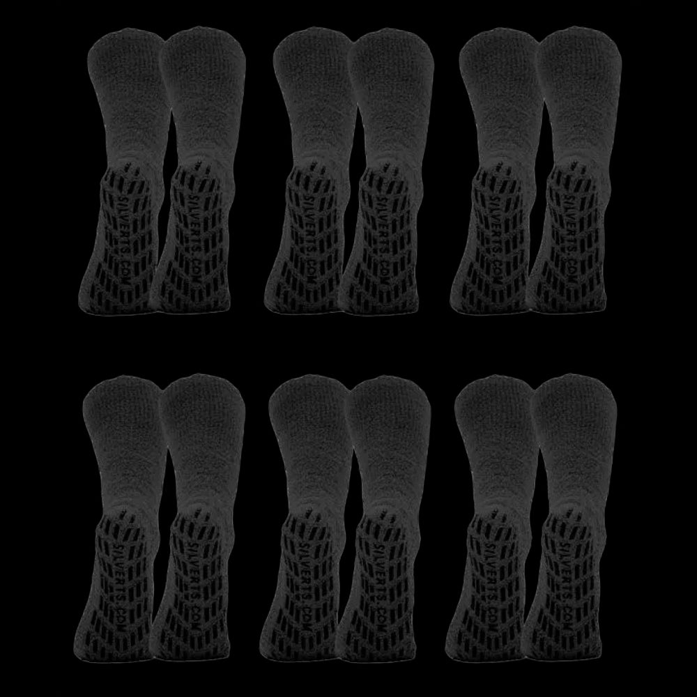 Slipper-Grip Socks 6-pack