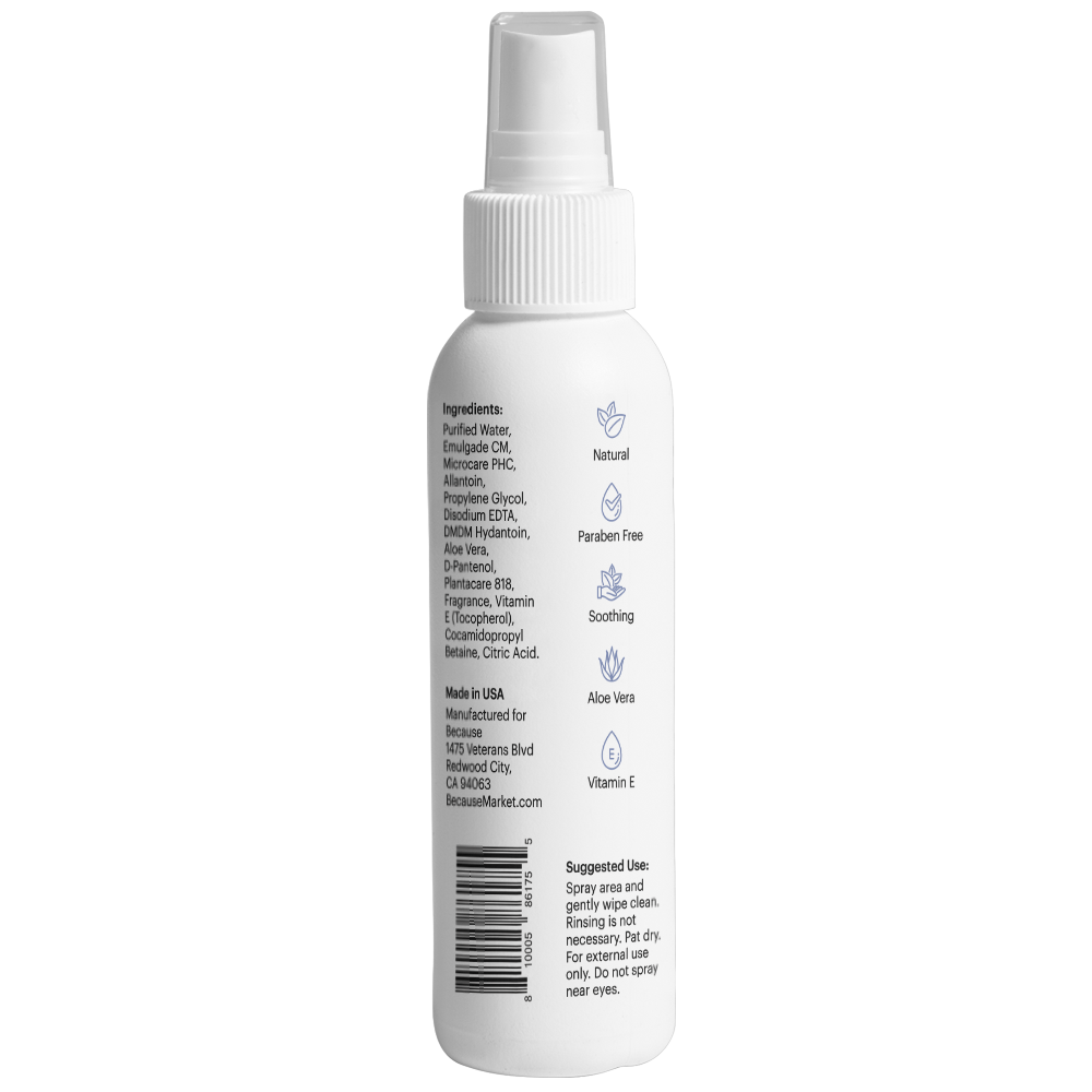 Cleansing spray no rinse 3 pack