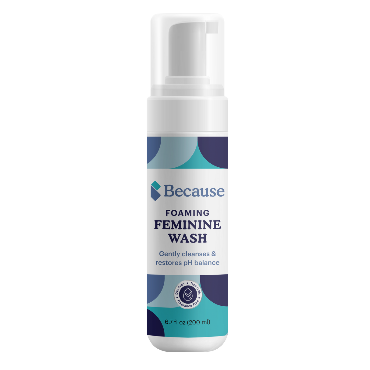Because foaming feminine wash gently cleanses and restores pH balance 6.7oz