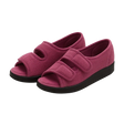 Velvet pink, closure open toed sandals