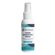 Because Odor Removing Spray. Eliminates unwanted odors & freshens the air. Coastal Citrus Scent. 3Fl Oz 