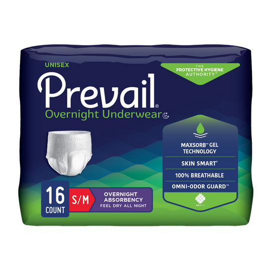 Prevail incontinence underwear for men and women