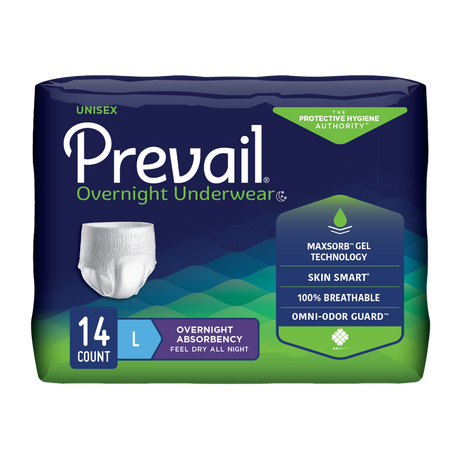 Prevail overnight underwear for men and women