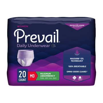 Prevail womens max absorbency underwear