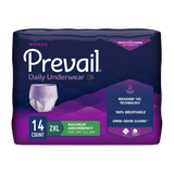 Prevail womens max absorbency underwear pack