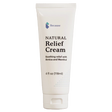 Because natural relief cream. Soothing relief with arnica and menthol