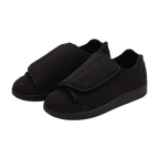 Black silverts with adjustable Easy Touch closure with black resistant soles