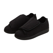 Black silverts with adjustable Easy Touch closure with black resistant soles