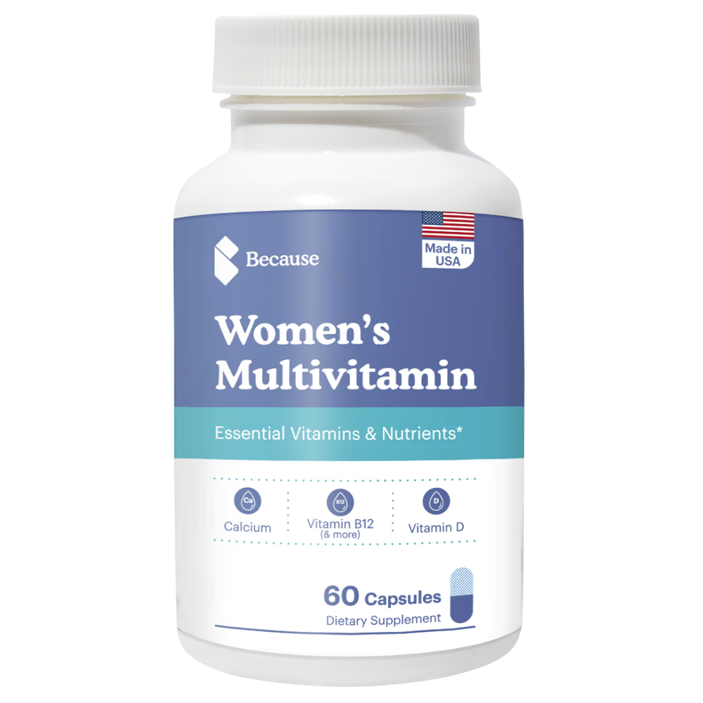 Women's multivitamin essential vitamins and nutrients 60 capsules