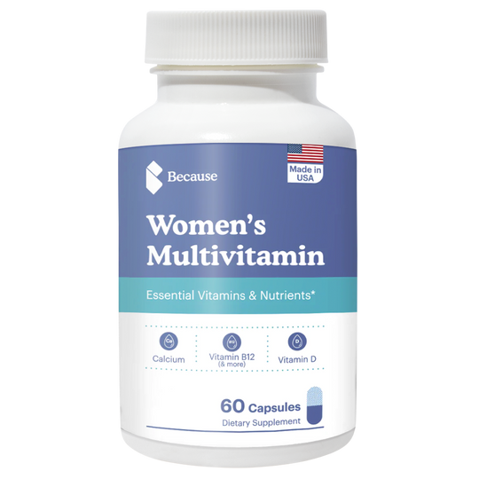 Women's multivitamin essential vitamins and nutrients 60 capsules